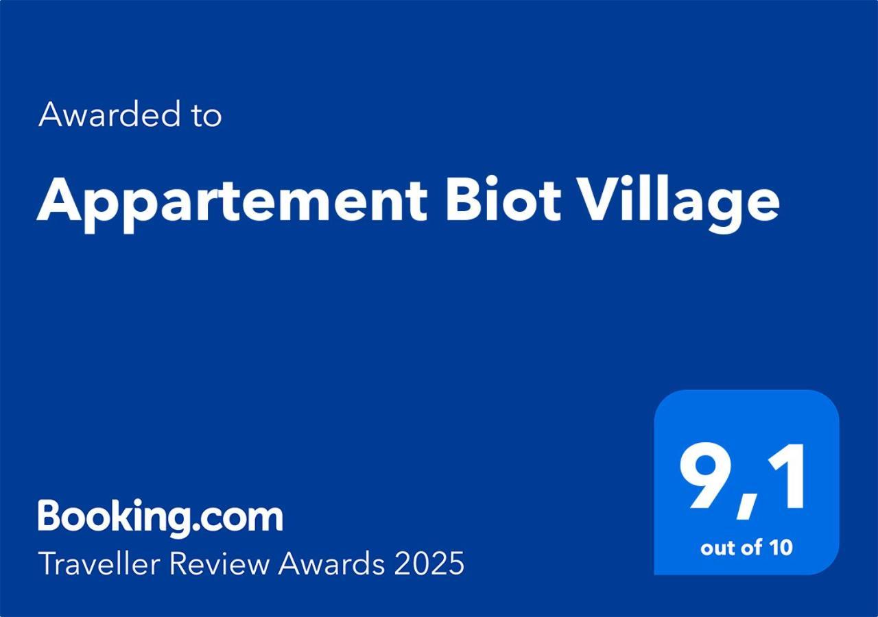 Appartement Biot Village Екстериор снимка